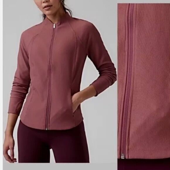 ATHLETA Salutation Jacket Tawny Rose Size XXS - Picture 10 of 10